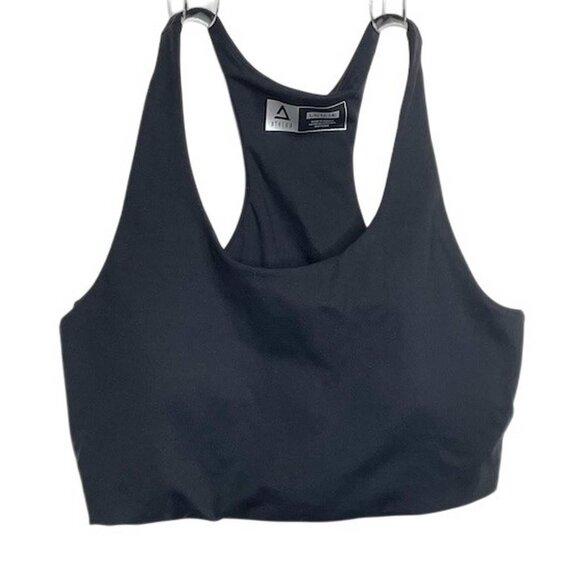 Athlux Women's Basic Luxe Medium Impact Scoop Neck Sports Bra LARGE (11-AL) - Picture 9 of 9